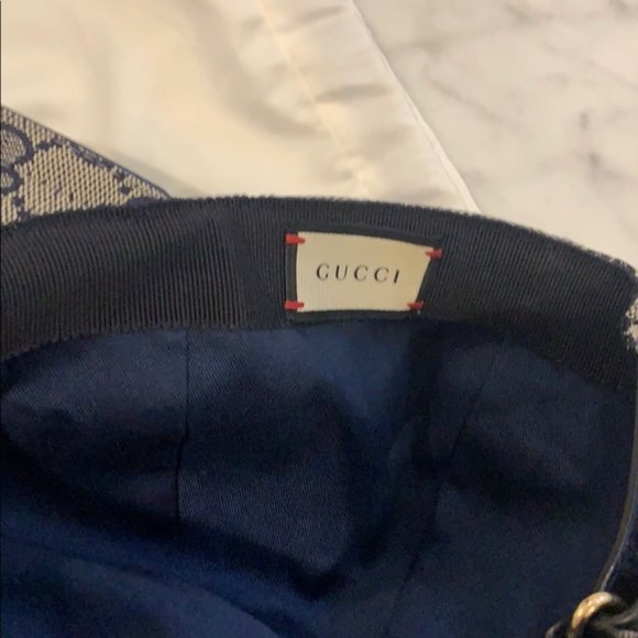 Limited edition Navy authentic Gucci hat - Picture 3 of 8